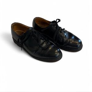 Vintage Dr. Martens Black Leather Oxfords